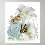 Lovely Garden Scene poster posters