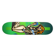 Lovely Lady Skate Board