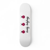 Lovely Ladybugs Skate Deck