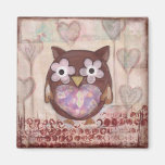 Lovely Owl Magnet