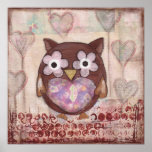 Lovely Owl Poster