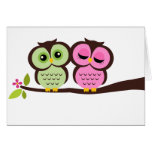 Lovely Owls Greeting Cards