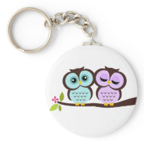 Lovely Owls Keychains