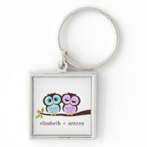 Lovely Owls Keychains