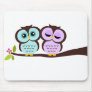 Lovely Owls Mousepads