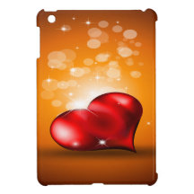 Lovely Red Heart iPad Mini Covers