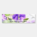 Lovely Spring Violet Bumper Sticker