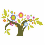 lovely summer tree vector photo sculptures