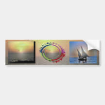 Lovely Sunset Bumper Sticker
