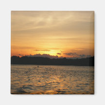 Lovely Sunset Refrigerator Magnet