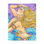 Lovely Swimmer Post Cards