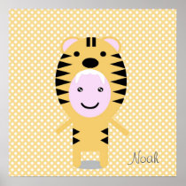 Lovely tiger affiche