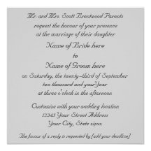 Lovely Vintage Angel Wedding Invite