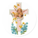 Lovely Vintage Angels Stickers
