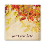 Lovely vintage flowers magnet