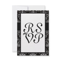 lovely white black heart chandelier chic damask invites