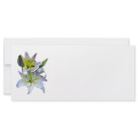 Lovely White Lilies rack cards
