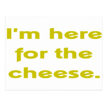 Lover of Cheese Postcards