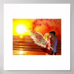 Lovers at Sunset Print