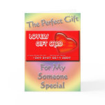 Lovers Gift Card Card