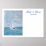 Lovers on a Sailboat - Guest Signature Print