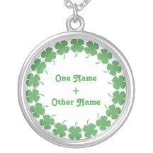 Lovers Shamrock Necklace