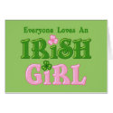 Loves An Irish Girl Cards