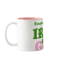 Loves An Irish Girl Coffee Mugs