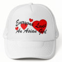 Loves Asian Girl Hat