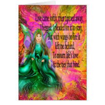 "Love's Flight" Greeting Cards