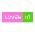 LOVES IT! PROFILE CARD business cards