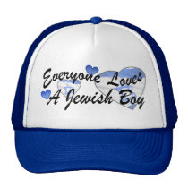 Loves Jewish Boy Hat hats