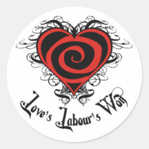 Love's Labour's Won Sticker