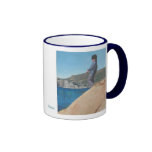 Loves to Fish Coffee Mugs