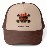 LoveSkullBLRE.BIG, LOVELY LADY Mesh Hats