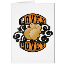 Lovey Dovey! Greeting Card