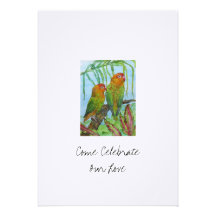 Lovey & Dovey Invitations