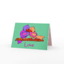 Lovey Doveys Note Card