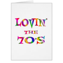 Lovin the 70s card