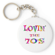 Lovin the 70s keychain