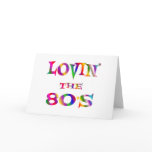 Lovin the 80s card
