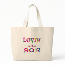 Lovin the 90s canvas bag