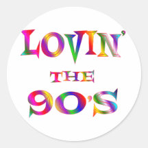 Lovin the 90s stickers