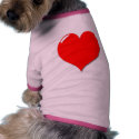 Loving dog pet clothing