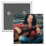 LOVING GUITAR, Country Blues Folk  Pop Music Buttons