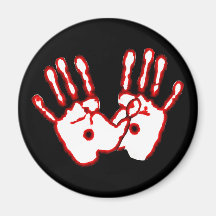 Loving Hands - John 20:27 Fridge Magnet