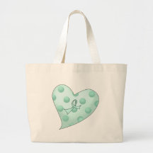 Loving Heart Canvas Bags