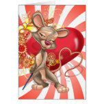 Loving Mouse card
