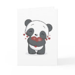 Loving Panda Greeting Card