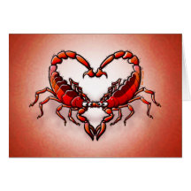 Loving Scorpions Cards